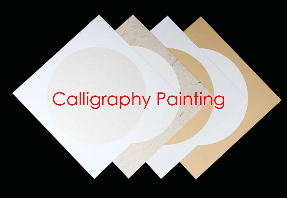 

10Pc Shuen Xuan Paper Blank Cardboar Painting Calligraphy Sumi-e 38x38cm