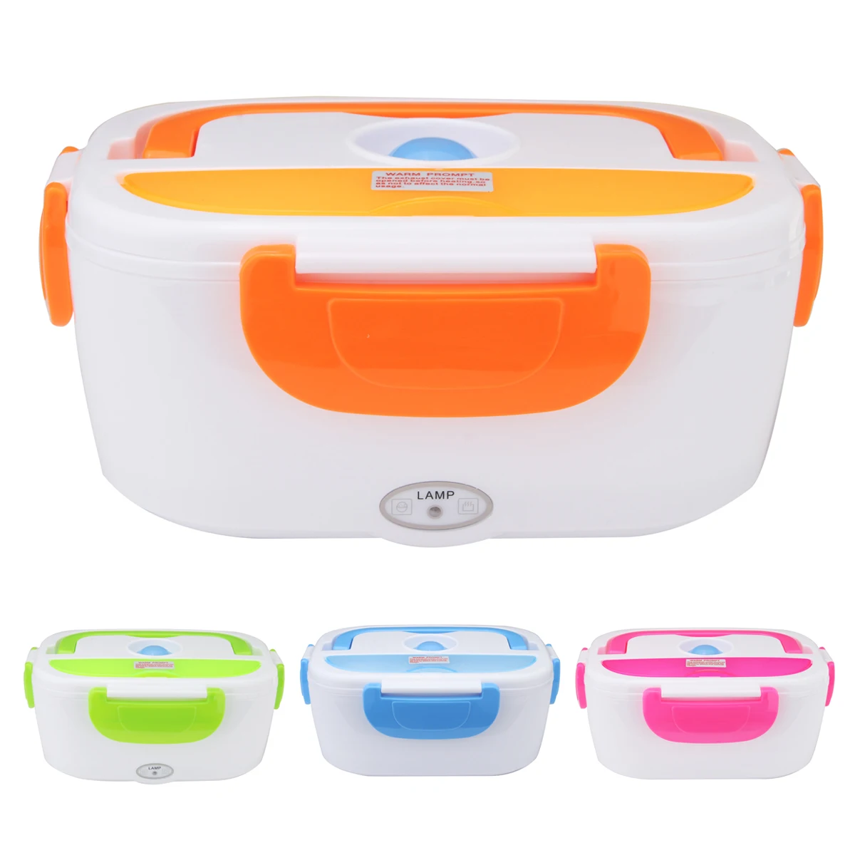 

1.5 L Portable Car Electric Lunch Box Food Storage Container Heater Food Warmer Hot Rice Cooker Traveling Meal Heater 40W 110V