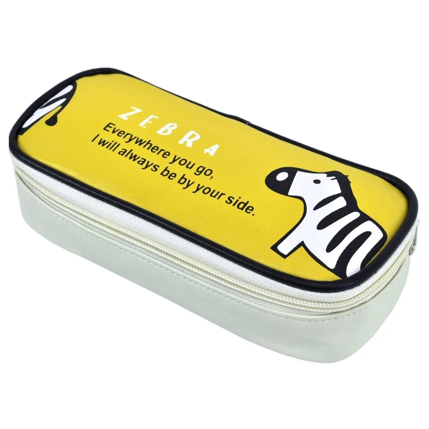 Large Storage Pencil Case Pencil Holder Cosmetic Makeup Pouch Zipper