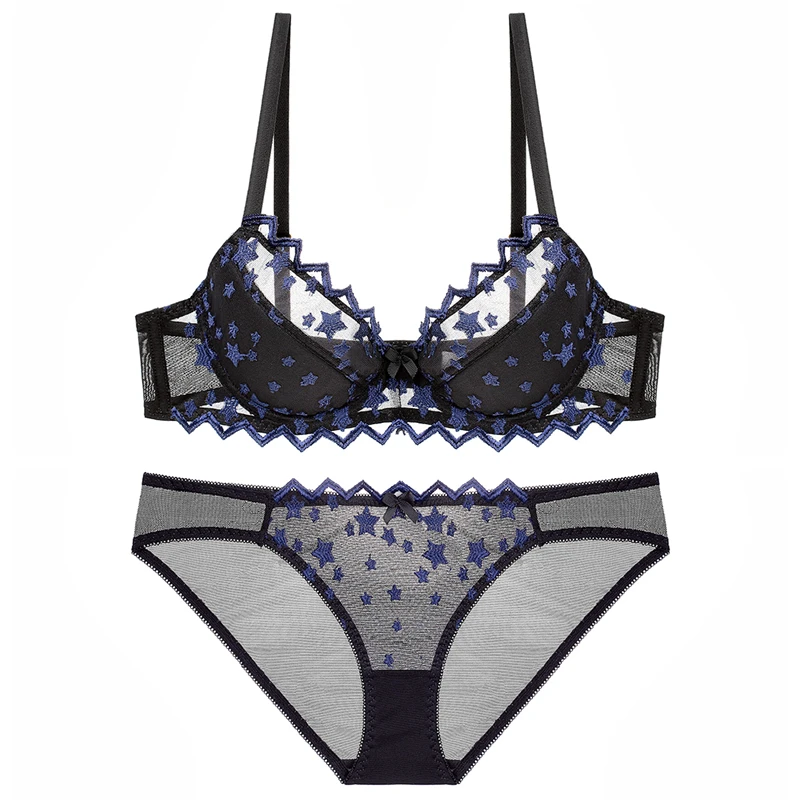 Ningsige-New-Women-Ultra-thin-Bra-Sets-Transparent-Mesh-Sexy-Temptation-Bra-Plus-Size-2-bra (1)