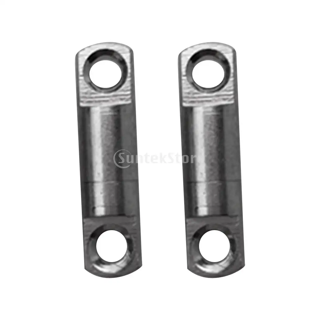 Pack 2 Stainless Steel Scuba Diving Diver Finger Reel Spool Line Double Swivels - Prevent Line Twisting