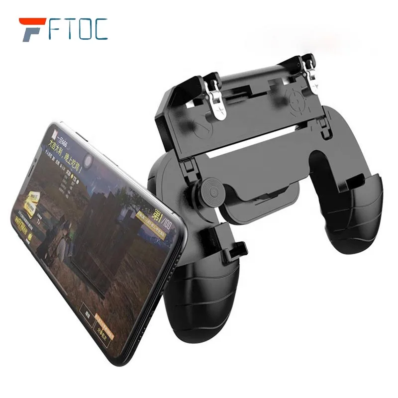 PUBG Mobile Phone Game Trigger L1R1 Fire Button Gamepad Holder Shooter Game Joystick Controller Handle For IOS Android Phone PUBG Mobile Phone Game Trigger L1R1 Fire Button Gamepad Holder Shooter Game Joystick Controller Handle For IOS Android Phone
