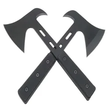 Кемпинг топор, автоматический открытый многофункциональный топор, инженерный топор, все стальные Интегральные высокой твердости транспортного средства спасательный топор