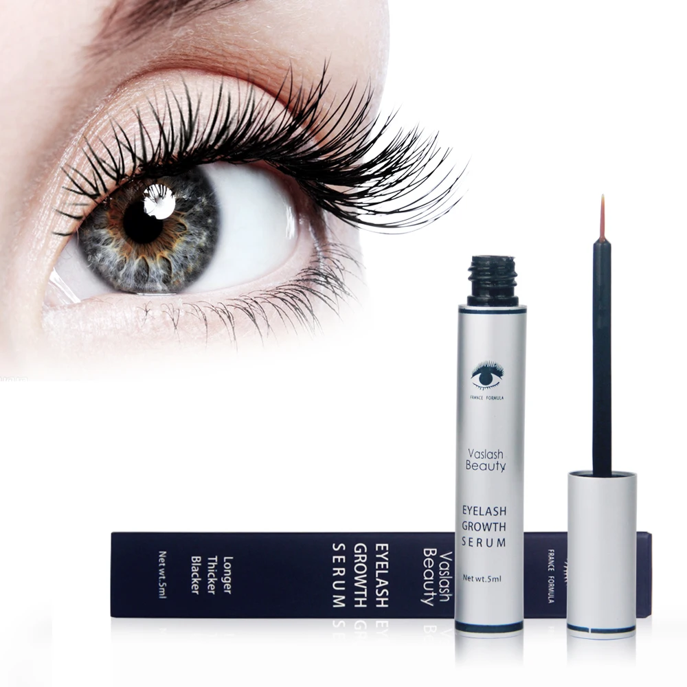 

QBEKA Eyelash Eyebrow Enhancing Growth Serum Eye Lashes Brow Extensions Longer Thicker Blacker 7 Day Treatments Lashes Liquid