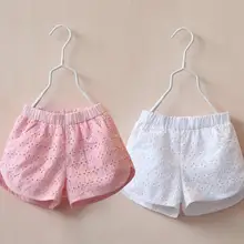 Летние Девочки Повседневное/шорты для мальчиков Цвета детские штаны Одежда для маленьких детей