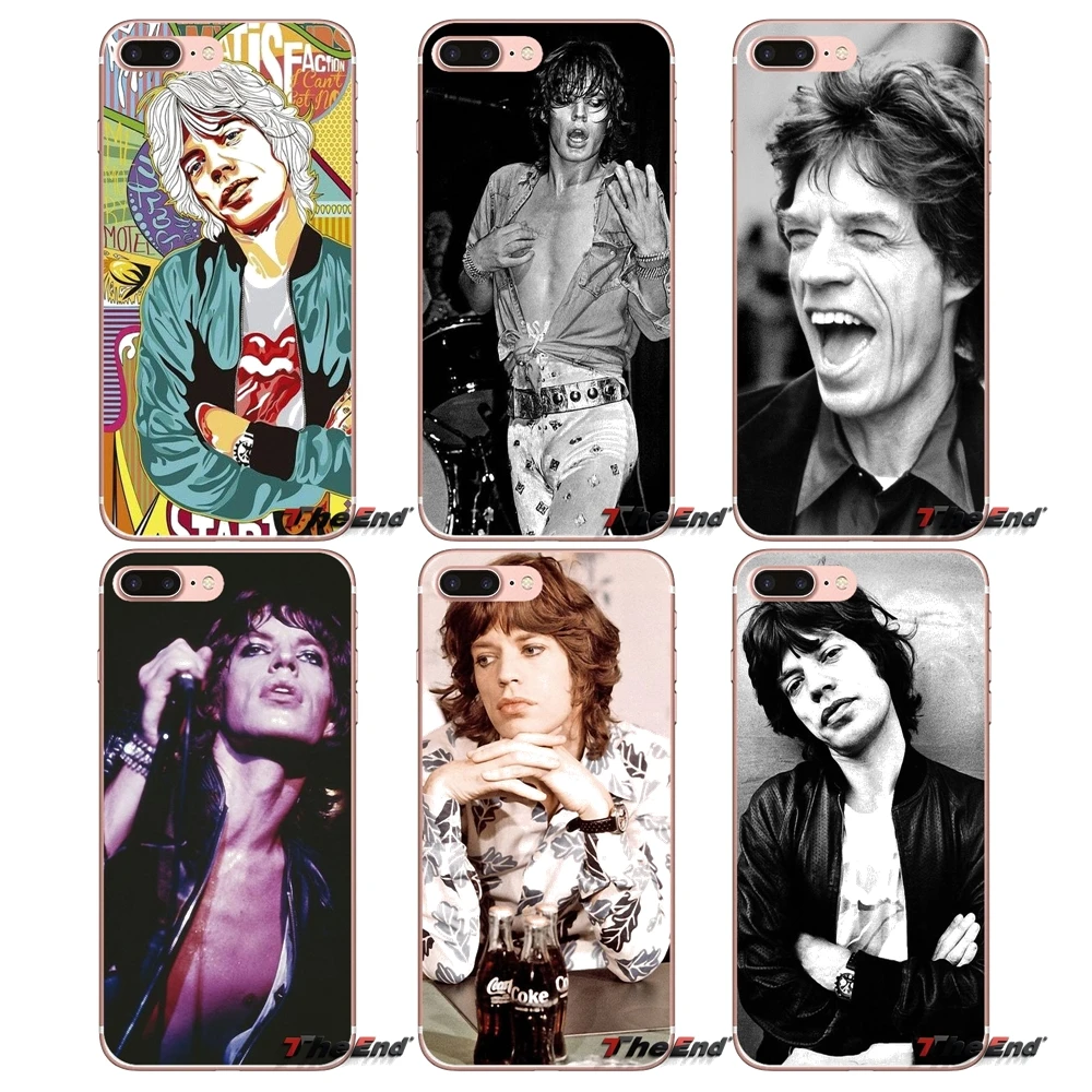 Мягкий чехол из ТПУ для Huawei Honor 7X V10 6C V9 6A Play 9 Mate 10 Pro Y7 Y5 P8 P10 Lite Plus GR5 2017 Mick Jagger The Rolling