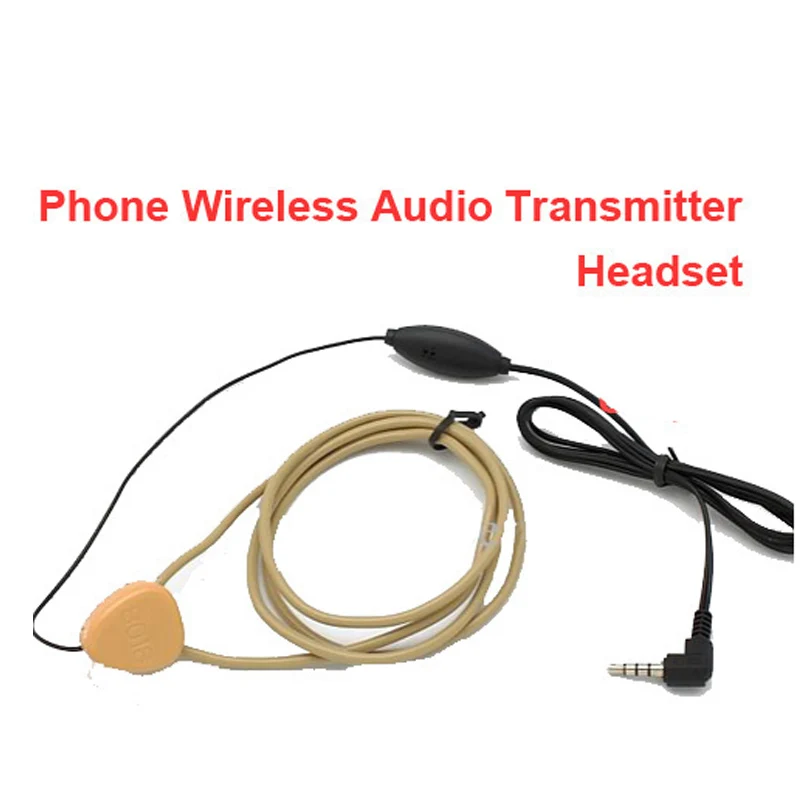 earphone cable voice transmitter function font b handsfree b font voice transmision for mobile phone and