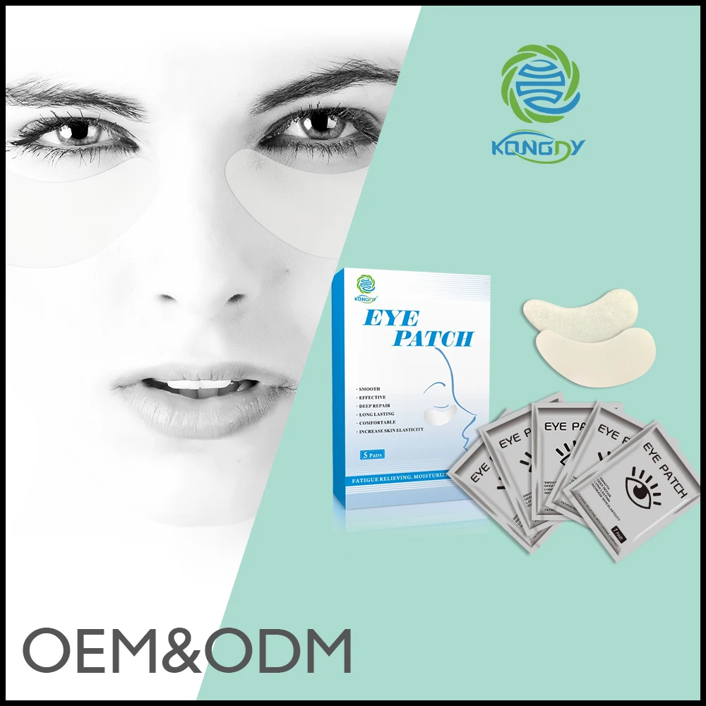 

KONGDY 10 Pieces/Box Gel Eye Patches Remove Dark Circles Anti Age Bag Eye Wrinkle Patch Fatigue Relieving Eye Cooling Patch