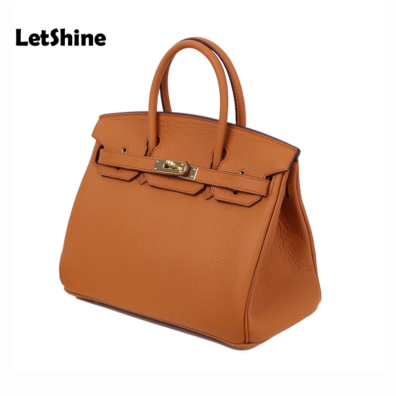 

High Quality Luxury Designer Bags Genuine Leather Handbags Women Bags Famous Brands Togo Leather Crossbody Bags Gold Silver Lock