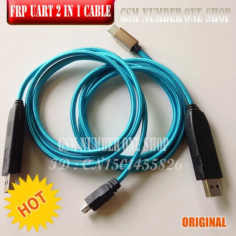 Новинка 2021 года кабель Octoplus FRP USB UART 2 в 1 (micro + type c ) EFT для Dongle samsung|Детали устройств