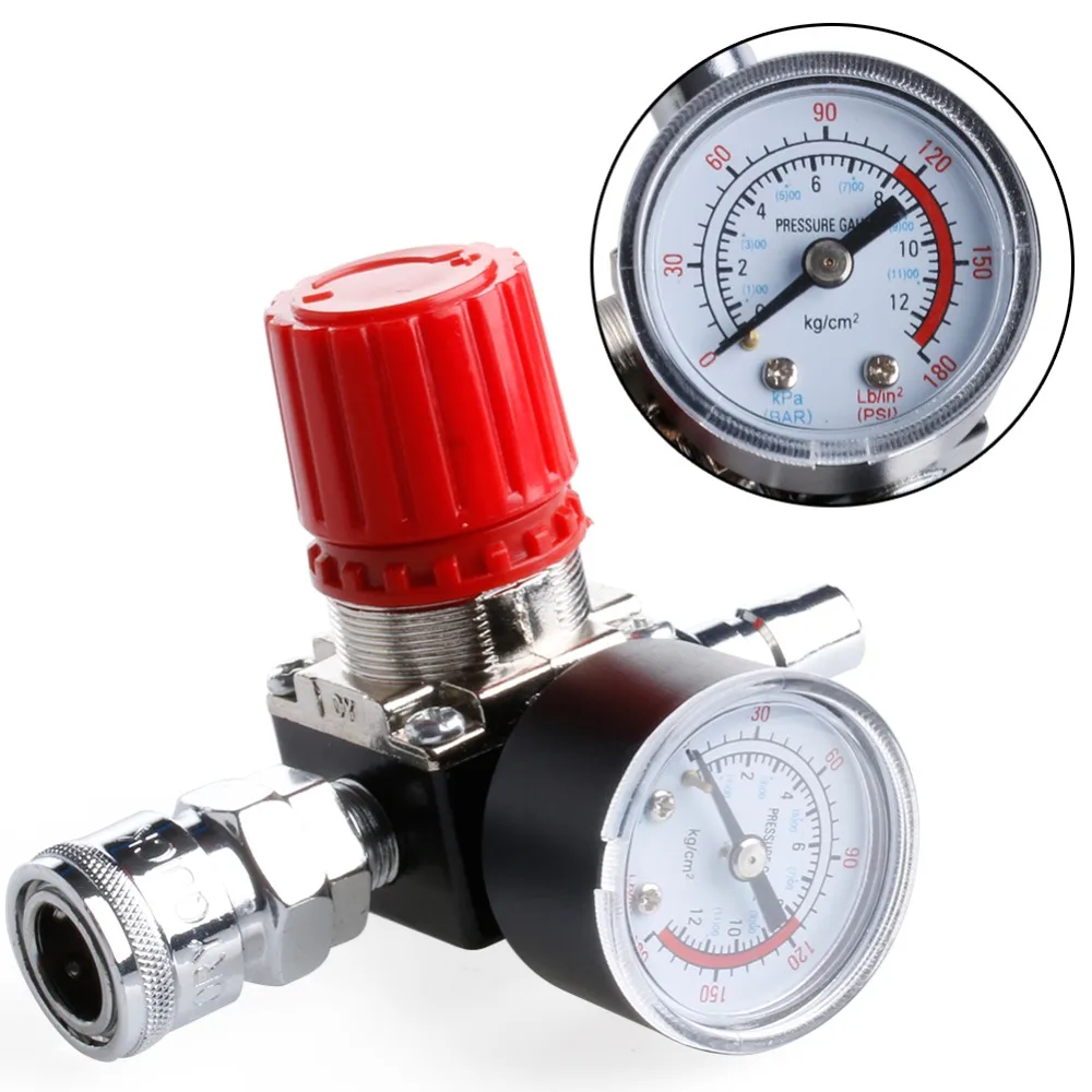 1/4&quot Air Compressor Regulator Pressure Switch Control 180PSI Relief Valve Gauges Dropshipping | Автомобили и мотоциклы