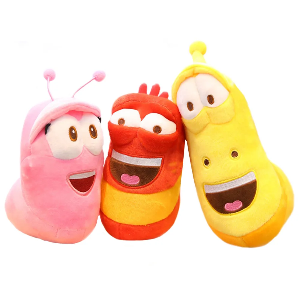 

1pc 15/18cm Korean Anime Fun Insect Slug Creative Larva Plush Toys Cute Stuffed Worm Dolls for Children Birthday Gift Hobbies