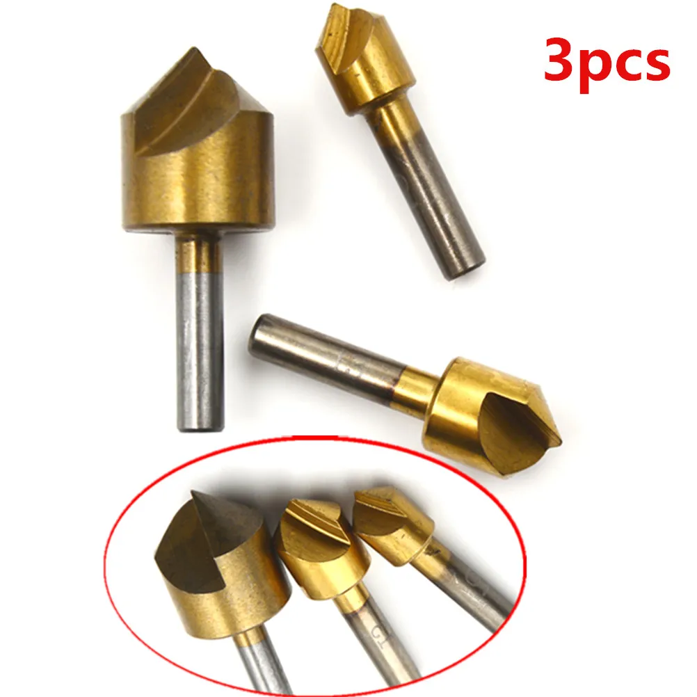 High Carbon Steel Metric Woodworking Countersink Drill Bit Single Flute