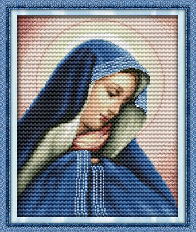 

Goddess (5) counted printed on fabric DMC 14CT 11CT Cross Stitch kits,embroidery needlework Sets, Home Decor