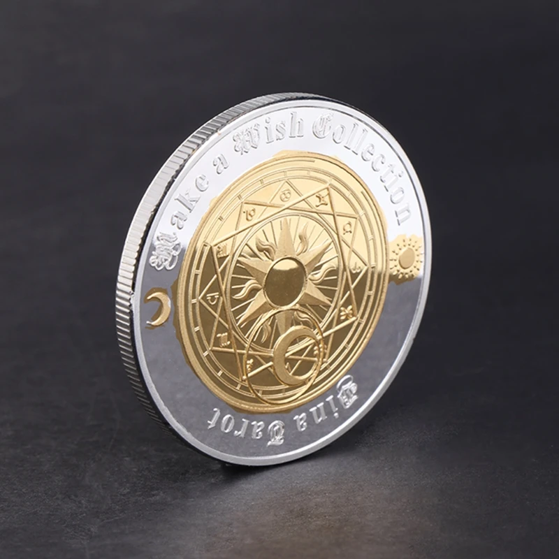 

Commemorative Coin Tarot Divination Array Storage Collection Arts Gifts Souvenir
