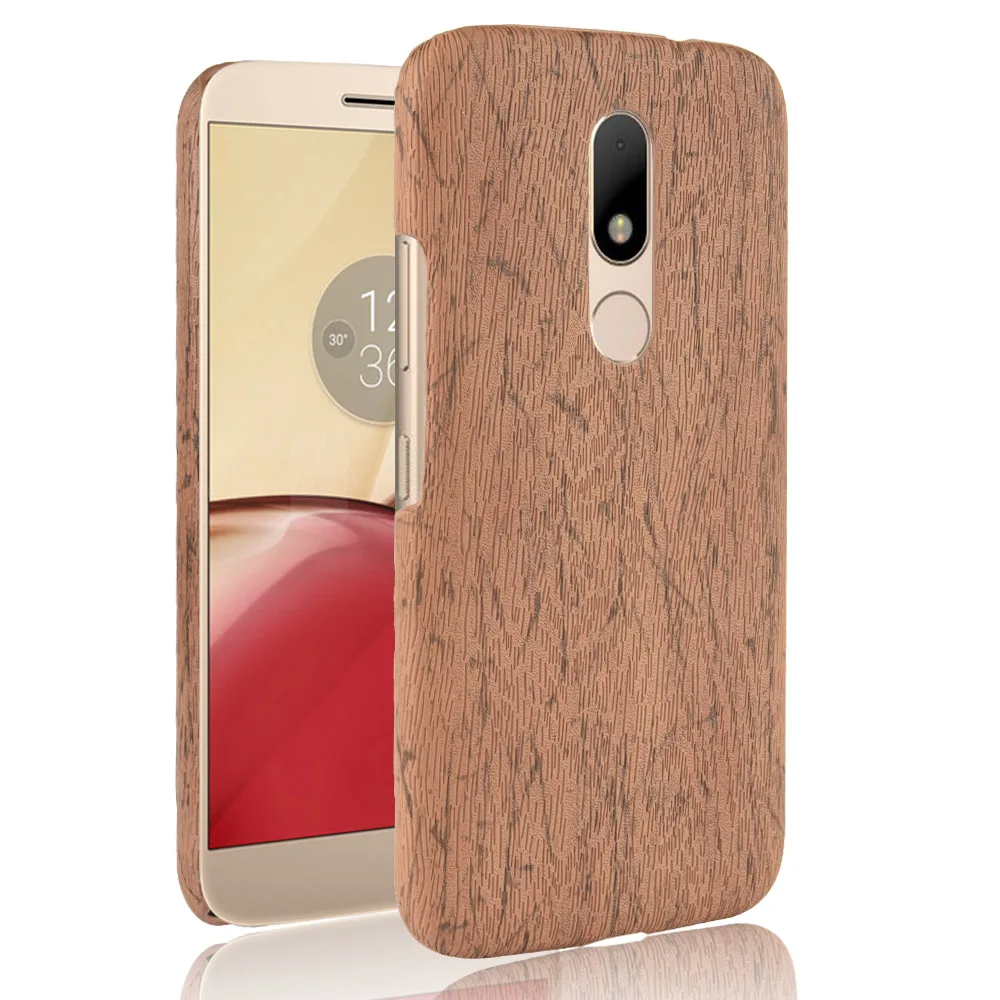 Woodern кожа ретро кожаный чехол для MOTO M Роскошный противоударный жесткий на Motorola