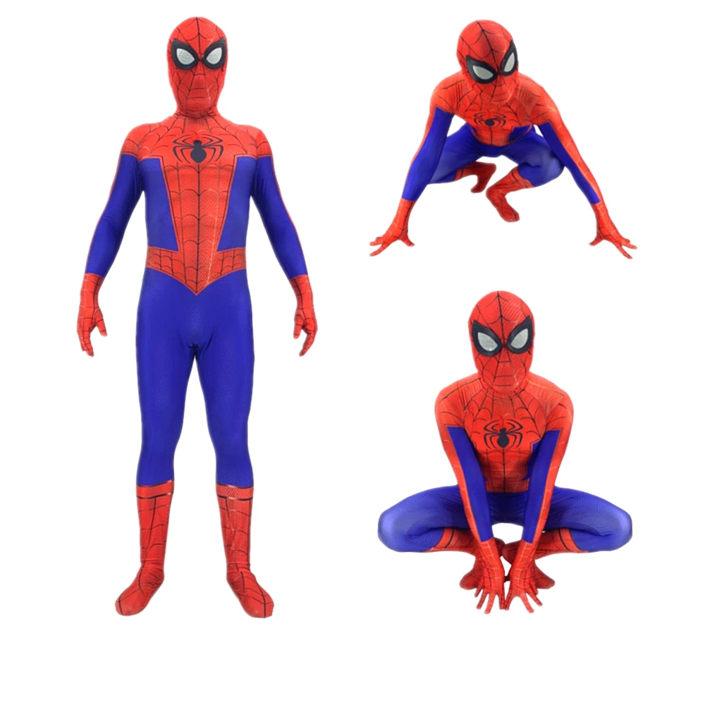 Костюм паука паук возвращение домой Майлз Моралес для косплея Железного человека дети взрослый супергерой Zentai боди Хэллоуин