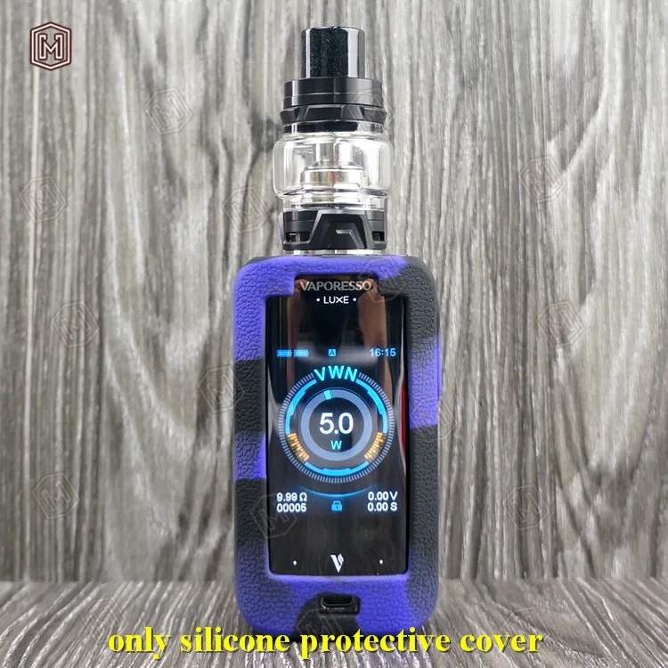 Microsmoke 1pcs New Silicone Protective Case for Electronic Cigarette Products luxe 220W 8 colors free shipping