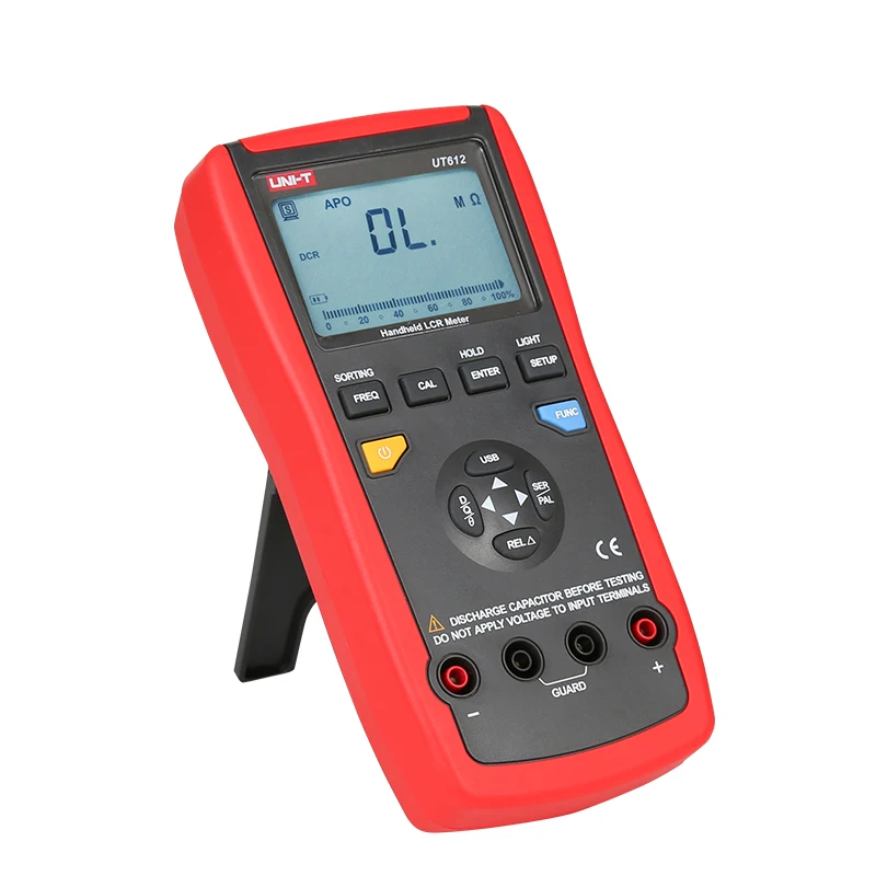 UNI-T UT612 Digital Multimeter USB Interface 20000 Counts Inductance Frequency Test Deviation Ratio Measurement LCR Meters