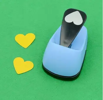 

free shipping 1.5"(3.8cm) heart shape save power eva foam craft punch Scrapbook Handmade punchers DIY hole punches puncher
