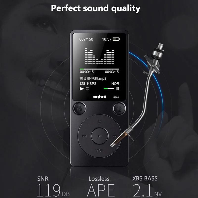 Mahdi M360 HiFi Lossless MP3 Player (7)