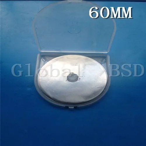 

200pcs Rotary Cutter Blade 60mm Sks-7 Steel Quilting Patchwork Fabric Cutting Fits Olfa Rotary Cutter With Case