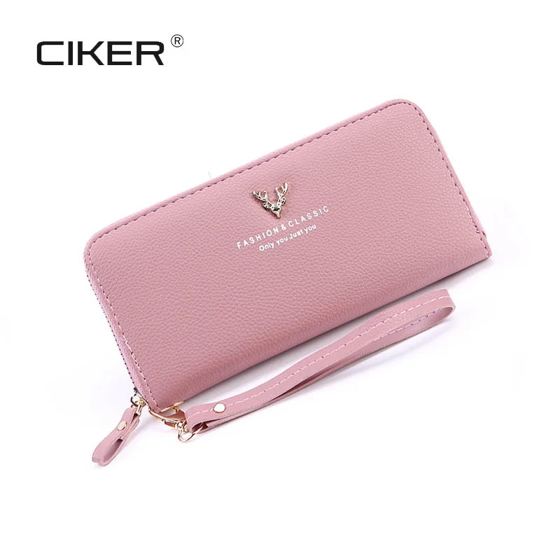 

CIKER Women's Wallet Women Purse Portefeuille Femme Fashion Long Wallet Female Long Design Purse Women Coin Purses Ladies Clutch