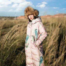 Новое поступление, Aporia. king, длинное пальто с цветочным принтом, на пуговицах, с широкой талией, плотное, полностью белое, на утином пуху, 90%, винтажное, шерстяное пальто