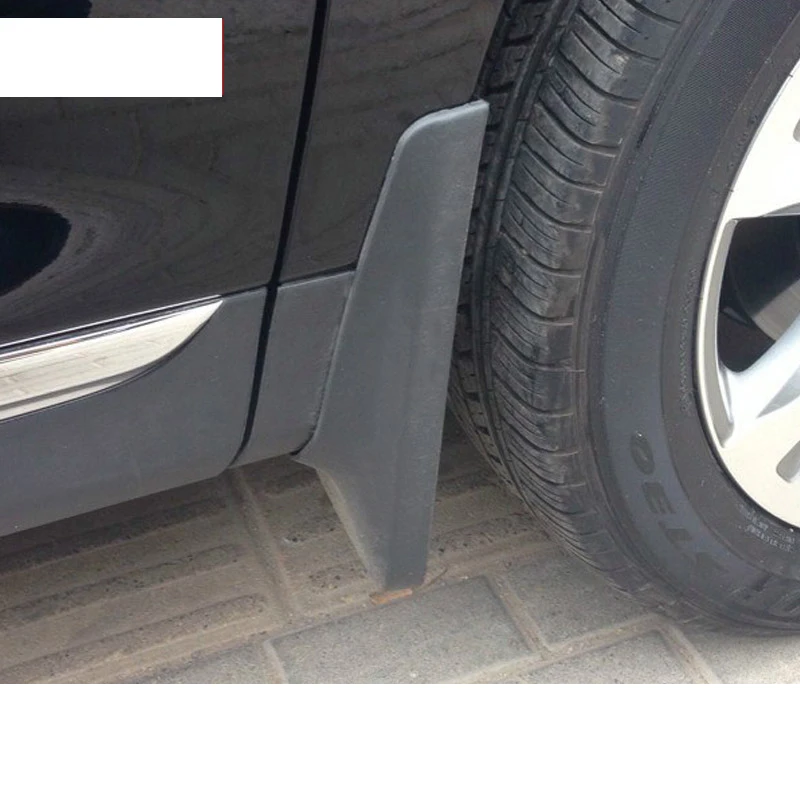 

lsrtw2017 black durable engineering plastic car mudgurads fender for toyota highlander 2007 2008 2009 2010 2011 2012 2013 XU40