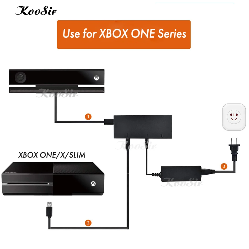 Новая версия Kinect 3,0 датчик AC адаптер питания для xbox one S/X/Windows PC для xbox ONE Slim/X Kinect адаптер