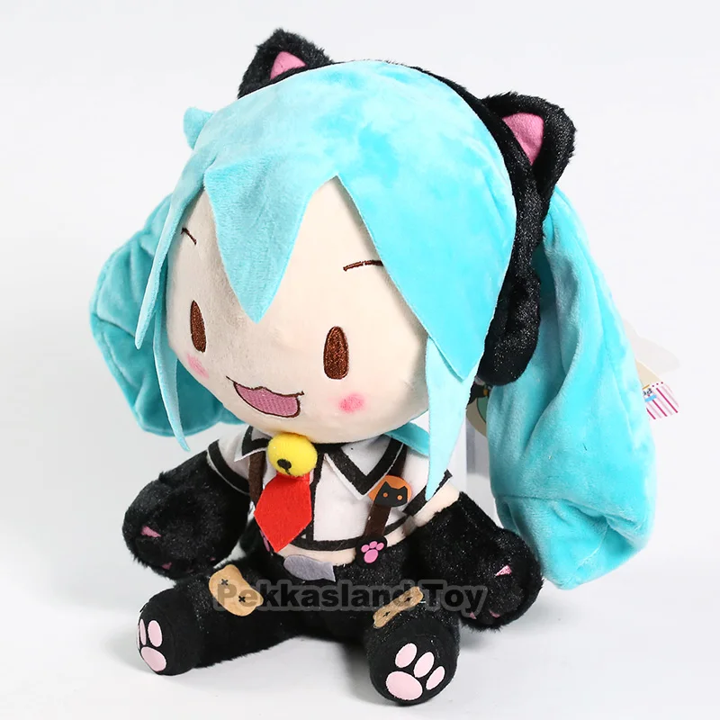 Kawaii Hatsune Miku плюшевые куклы, игрушки Аниме, мягкие куклы Hatsune Miku, мягкая подушка, детские подарки на день рождения для девочек