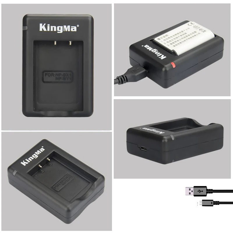 2x 1600mAh NP-BX1 Battery NP BX1+ 2-Sides Charger Sony DSC RX1 RX100 AS100V M3 HX300 HX400 HX50 HX60 GWP88 AS15 WX350 HDR-AS300