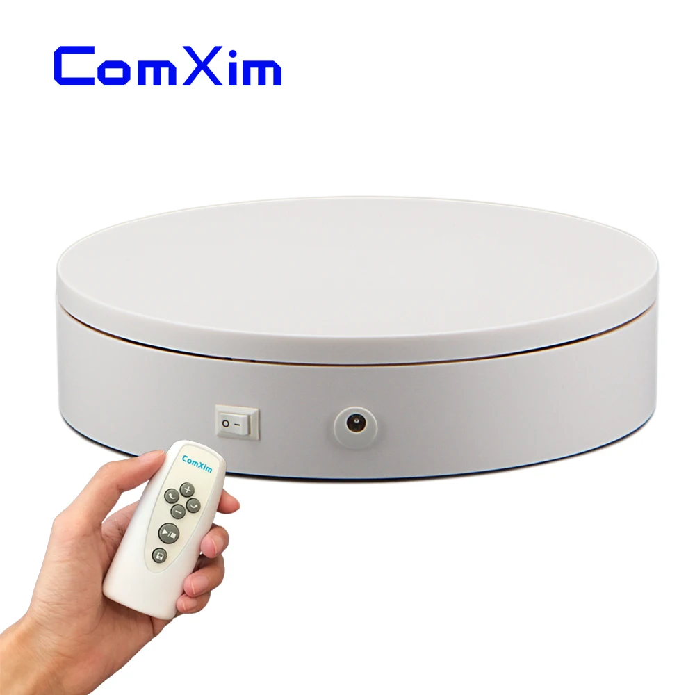 

MT200RL20CS 20cm 7.87in Remote Control Electric Rotating Photography Turntable 360° Product Display 3D Scanning ComXim