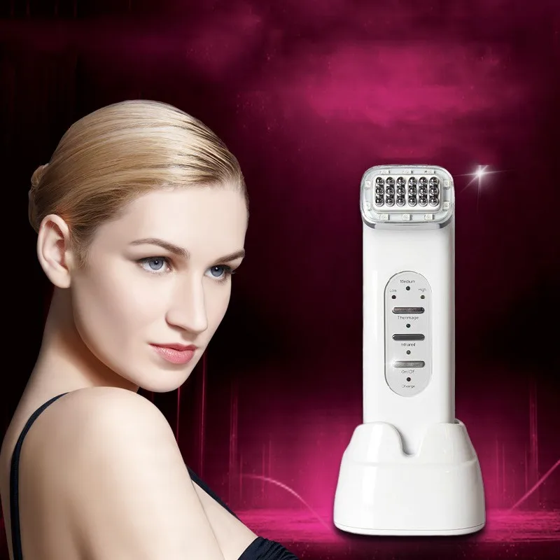 

Rechargeable RF Beauty Machine For Face Skin Wrinkle Anti Aging Shrink Facial Beauty AC100-240V