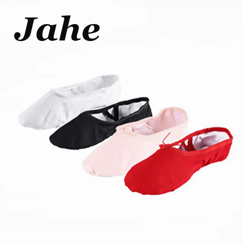 

Canvas Ballet Dance Shoes Teacher Practice Shoes Fitness Breathable Slipper For Children Kids Girls Women 10 colors