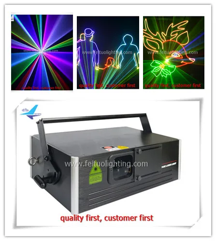 

A-2X 2.4W RGB Animation laser ILDA christmas DJ laser light DMX 512 laser light show