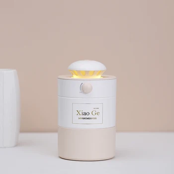 

500ML USB Portable Ultrasonic Air Humidifier with Colorful Night Light Water Mist Maker Diffuser for Room / Office / Car