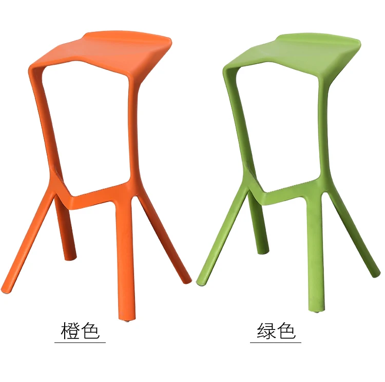 Простой современный обеденный стул, модная, на каждый день, креативные спинка для дома из пластика для кафе, балкона открытый стол и стул
