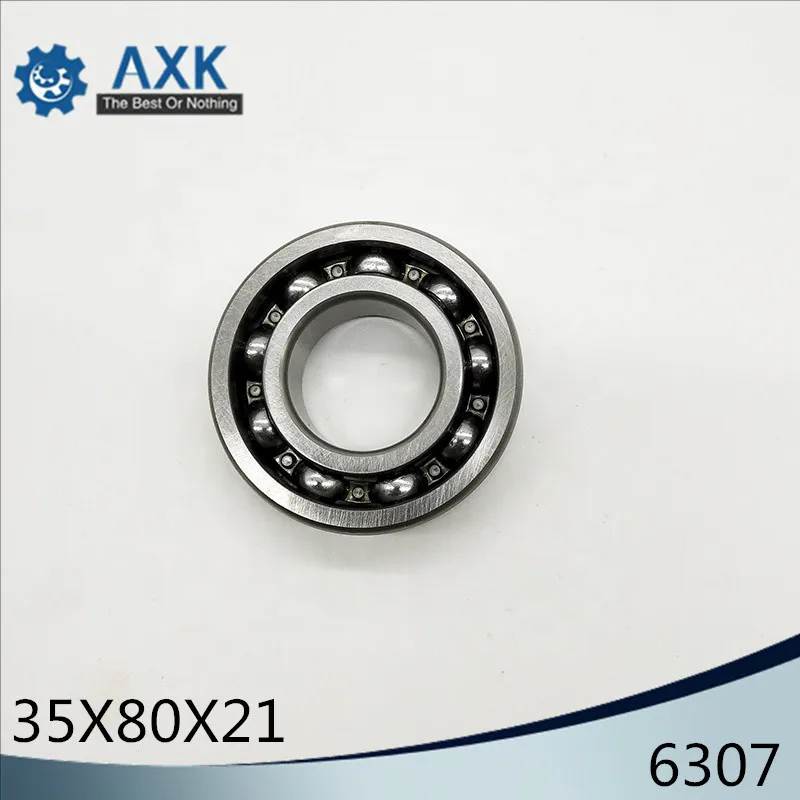 6307 Open Deep Groove Ball Bearings Without Grease Ball Bearings no logo Power Transmission Products 6307 Bearing for Motorcycles Engine Crankshaft 358021 mm ABEC-3 P6 1 PC