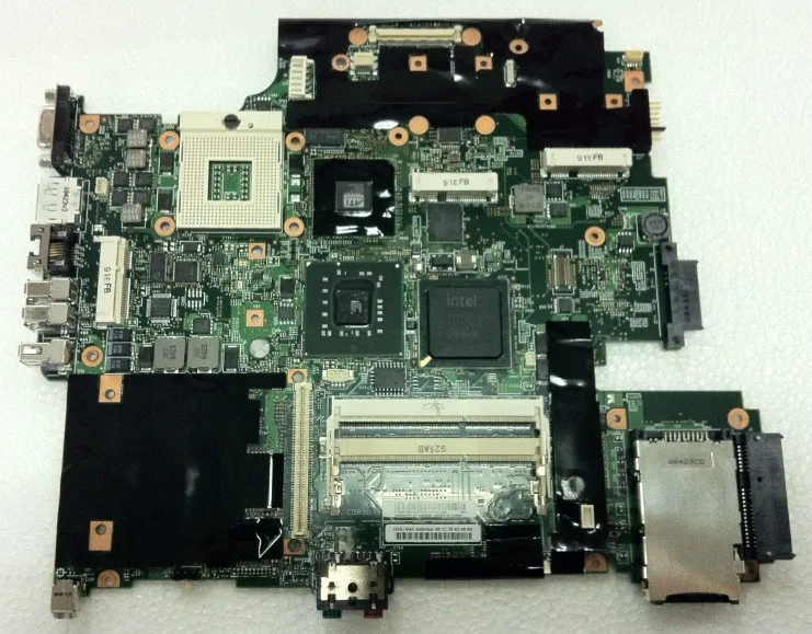 42w7652/اللوحة لابتوب لينوفو t61p 44c3931 15.4 main مجلس ddr2 مع بطاقة الرسومات 100% اختبار