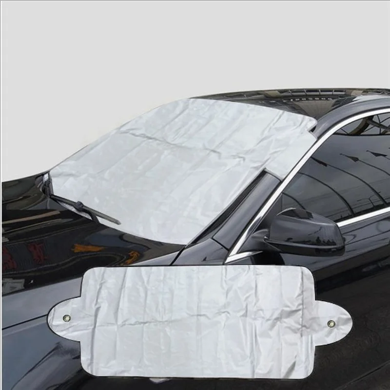

600D Oxford Cloth Universal Cover Car Window Shade Sunshade Car Front Back Sunshine Shield Snow Ice Hail Protect Cover TV Show