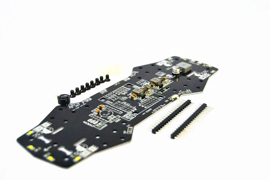 PDB/распределительная плата/PCB для Naze32 CC3D SP Racing F3 w/5 V 12V BEC поддержка OSD LC фильтр 250