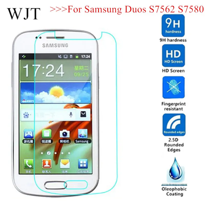 Закаленное стекло для Samsung Galaxy Trend Plus S7580 S7582 Трендовое Защитное экрана S7560