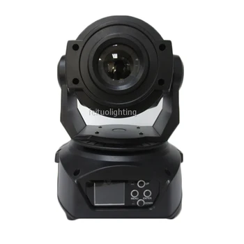 

2pcs+flight case Spot 90W Lyre Gobos Moving Head Light LED Auto Run 3 facet Prism 90 Watt DJ Stage Party Disco Spot Lighting