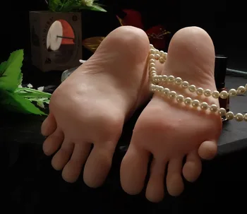 

Free Shipping!! New Best Silicone Vivid Foot Mannequin Lifelike Mannequin Foot Manikin On Sale