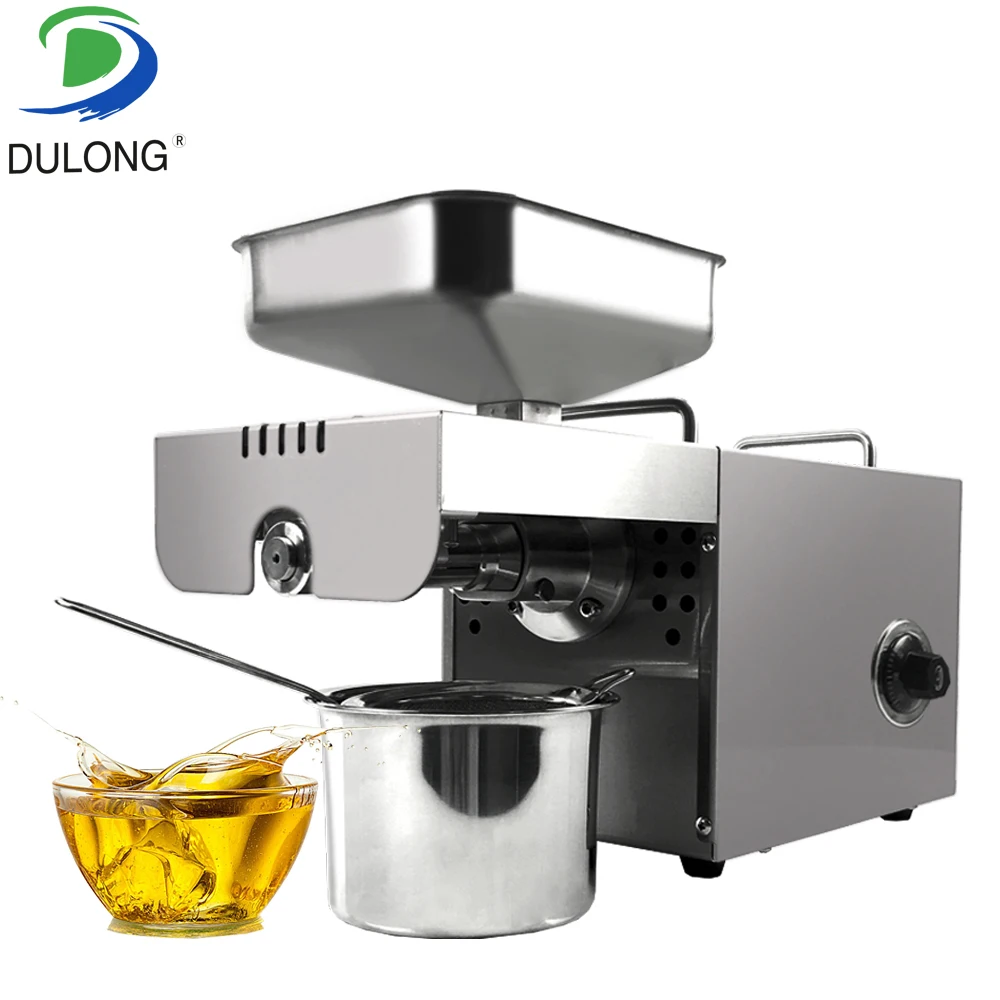 

Home use mini oil expeller high extraction oil press machine automatic portable oil extraction for peanut coconut walnut