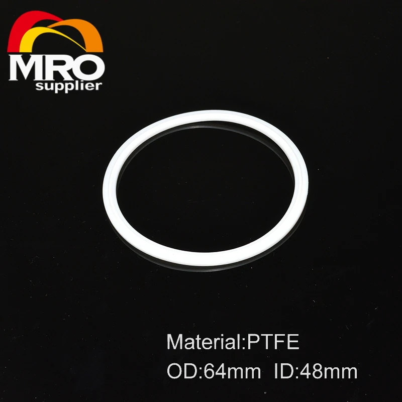 

High Quality 2" PTFE Gasket Fits Ferrule 64 mm OD Sanitary Tri Clamp Type SS049