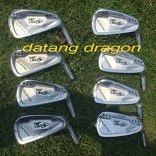 Утюги для гольфа танец с драконом кованые клюшки для гольфа с оригинальным истинный характер S300 стальной вал Аутентичные клюшки для гольфа