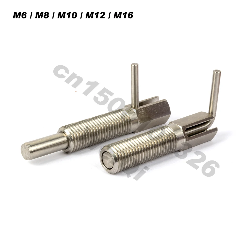 

Stainless steel Indexing plungers,lever type ,without lock nut, coarse thread M6M8M10M12M16