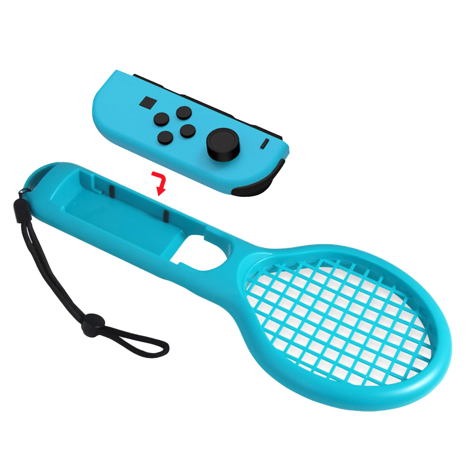 Bevigac новая ручка контроллер левый и правый ABS теннисная ракетка для Nintendo Switch NS JOY-CON Ma rio Tennis ACE игровой плеер